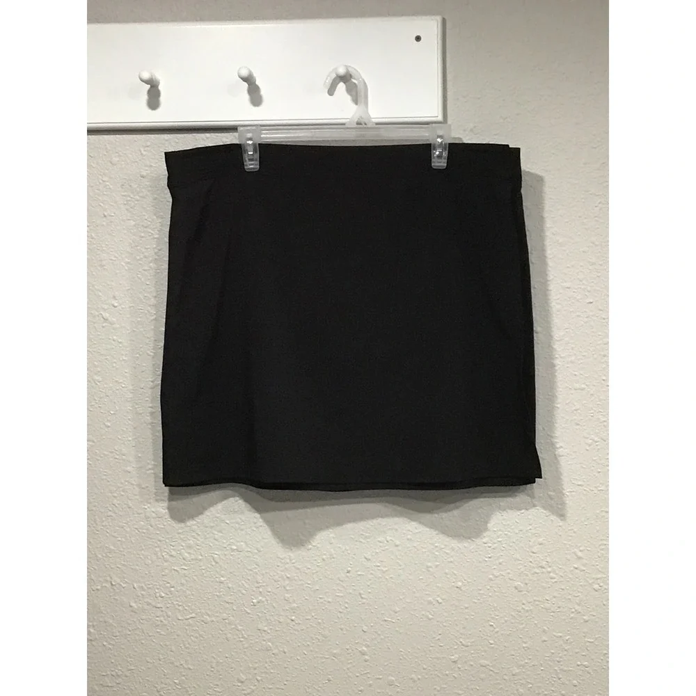 RipSkirt Hawaii‎ Black Wrap Skirt Length 2 XXL Beach Vacation Travel Resortwear